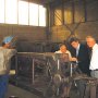 Visite d'une entreprise de métallurgie sur l'agenais Juin 2004
