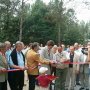 Durance : Inauguration des nouvelles installations du Club de Tir de l’Albret en présence de Jean Dionis Samedi 11 septembre 2004