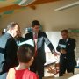 Inauguration de l'école maternelle de Saint-Hilaire de Lusignan en présence de Monsieur le Maire et de M. Moktar KACHOUR, Inspecteur d'Académie Vendredi 30 septembre 2005