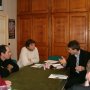 Visite communale au sein de Sainte Maure de Peyrac en présence de M. le Maire et des conseillers municipaux Samedi 21 Janvier 2006