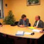 Le député rencontre le maire ainsi qu'une partie du conseil municipal de Colayrac St Cirq Jeudi 15 Novembre 2007