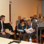 Jean Dionis a présenté les résultats de l'étude d'impact menée par la Communauté d'Agglomération d'Agen dans le cadre d'une éventuelle fusion avec la Communauté de Communes d'Astaffort en Bruilhois 18 novembre 2010