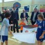Jean Dionis participe à la remise du Label "Ecole Française de Mini-basket" à Grandfonds
