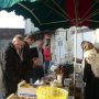 Petit tour sur le marché de Moncrabeau vendredi 2 mars 2012