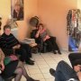 au salon de coiffure de Madame Cortessi à Saint Laurent mardi 27 mars 2012