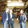 Visite de l'entreprise de M. Pascal Peyrilles à Nérac mardi 17 avril 2012