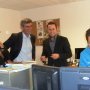Visite des locaux de Com Presse à Astaffort Mardi 15 avril 2012