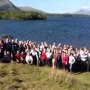 Au bord du lac du Connemara en Irlande avec une délégation de Maires de Lot-et-Garonne lors d'un voyage d'études septembre 2013